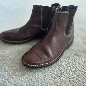 Men's Brown Leather Chelsea Boots
